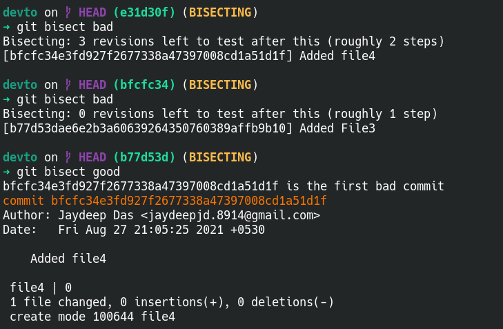 Git Bisect 2